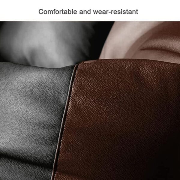 Coaster Shine 4XL Bean Bag Cover with Footrest & Cushion Without Beans Filling Pack of-3 Pcs(Black & Brown) - Image 3