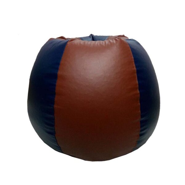 Coaster SHINE 2XL Tear Drop Bean Bag Cover (Without Beans) (Brown, Navy) - Image 3