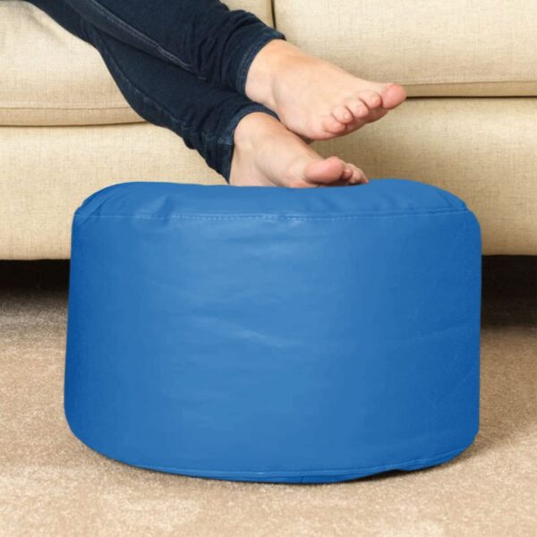 Coaster Shine 4XL Bean Bag Cover with Footrest & Cushion Without Beans Filling Pack of-3 Pcs(Blue) - Image 5