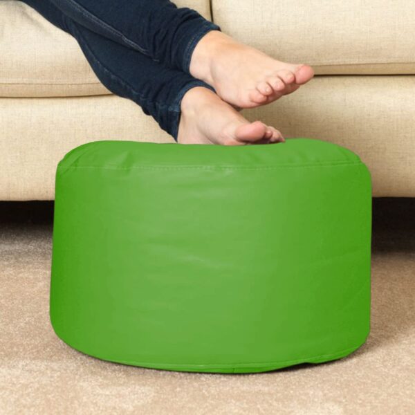 Coaster Shine 4XL Bean Bag Cover with Footrest & Cushion Without Beans Filling Pack of-3 Pcs(Green) - Image 5