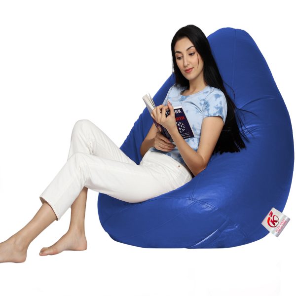 Blue Bean Bag with Bean Filled - Image 5