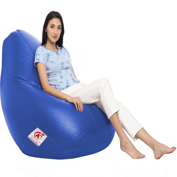 Blue Bean Bag with Bean Filled - Image 3