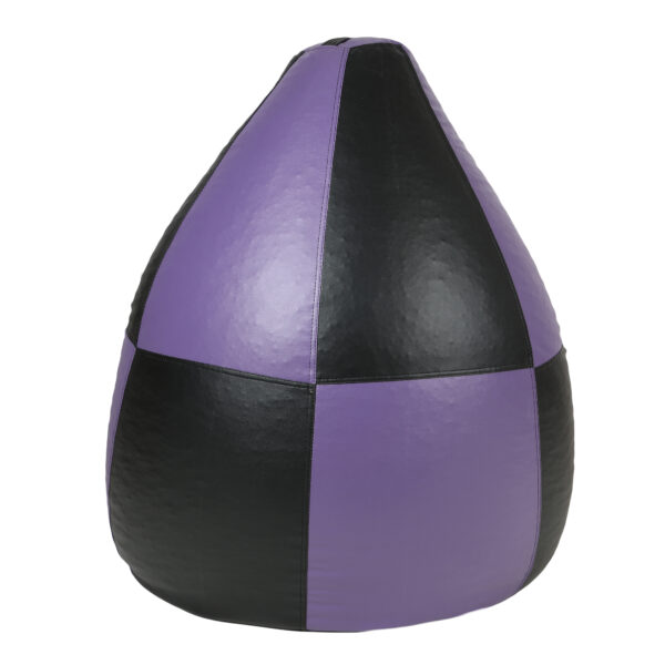 Coaster SHINE XXXL Black & PurpleTear Drop Bean Bag Cover (Without Beans) - Image 5