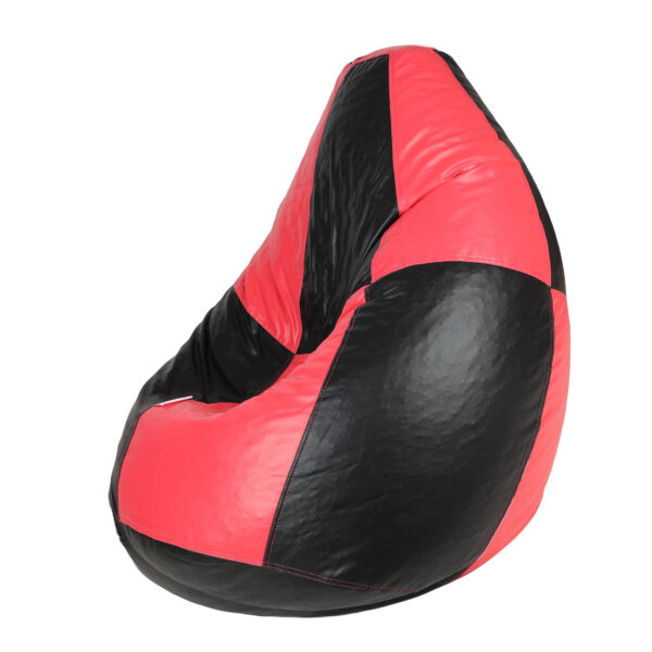 Coaster SHINE XXXL Black & Pink Tear Drop Bean Bag Cover (Without Beans) - Image 3