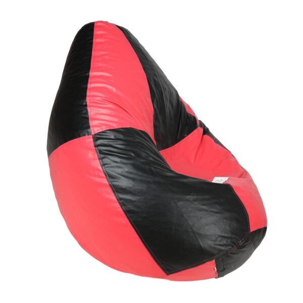 Coaster SHINE XXXL Black & Pink Tear Drop Bean Bag Cover (Without Beans) - Image 4