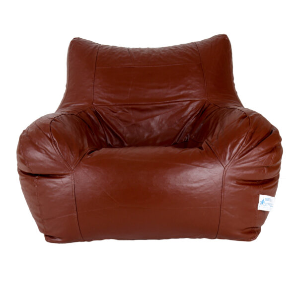 Coaster SHINE Jumbo Arm Chair Bean Bag Cover (Without Beans) (Tan) - Image 2