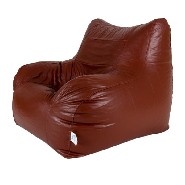 Coaster SHINE Jumbo Arm Chair Bean Bag Cover (Without Beans) (Tan) - Image 3