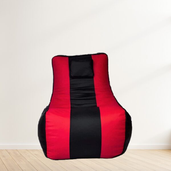 Coaster SHINE Jumbo Lounger Bean Bag Cover (Without Beans) (Black & Pink)